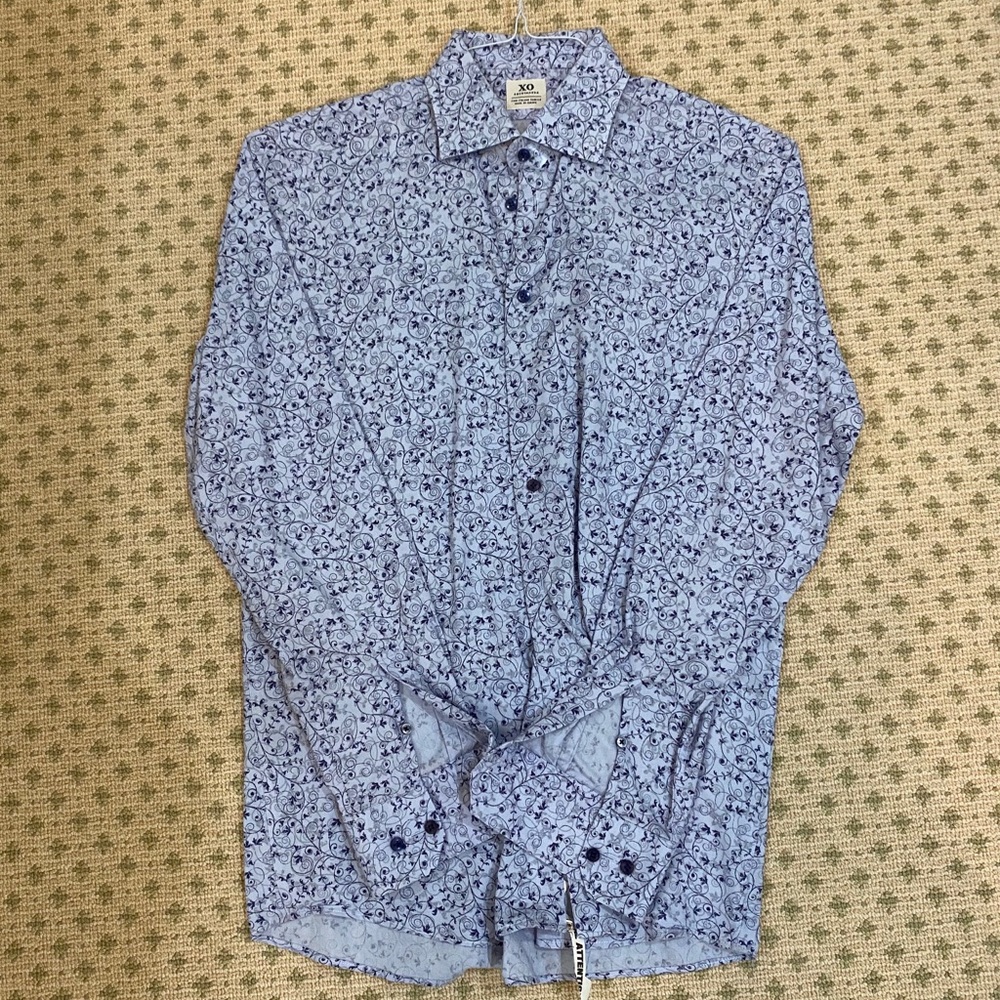 XO floral dress shirt